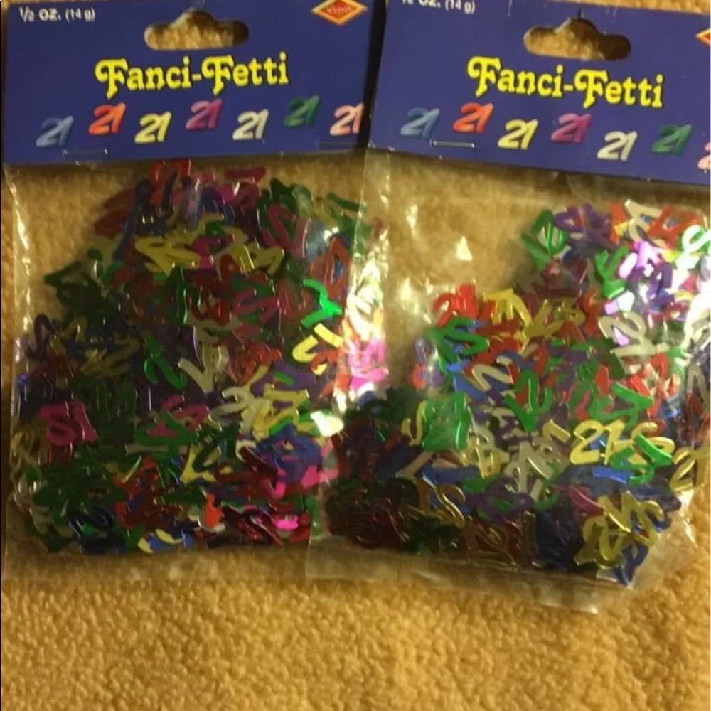 “21” fanci-fetti confetti